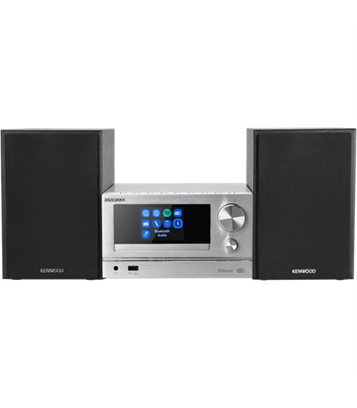 Kenwood M-7000S-S smart micro HiFi system, sølv
