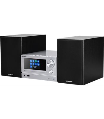 Kenwood M-7000S-S smart micro HiFi system, sølv