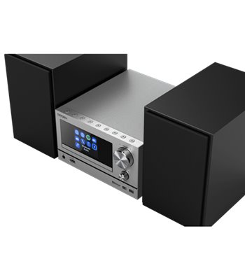 Kenwood M-7000S-S smart micro HiFi system, sølv