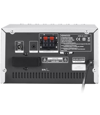 Kenwood M-7000S-S smart micro HiFi system, sølv