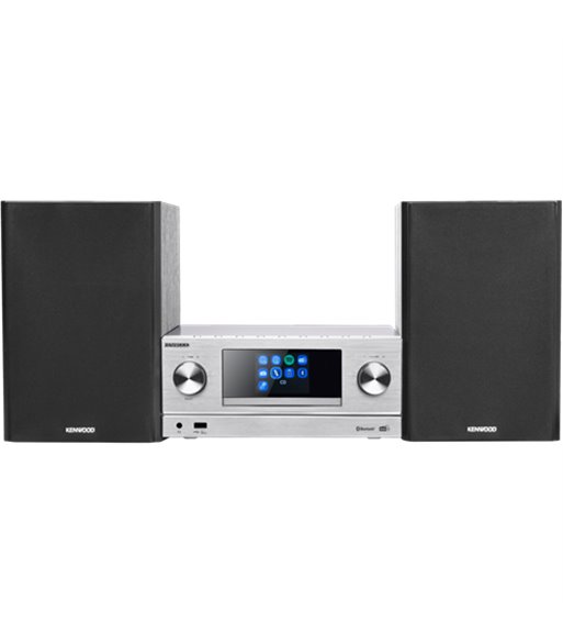 Kenwood M-9000S-S smart micro HiFi system, sølv