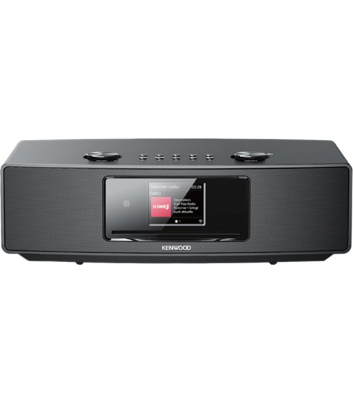 Kenwood CR-ST700SCD-B smart radio HiFi system, sort
