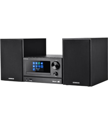 Kenwood M-7000S-B smart micro HiFi system, sort
