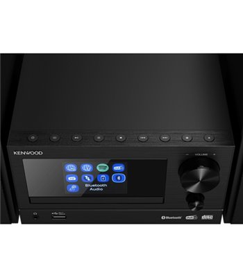 Kenwood M-7000S-B smart micro HiFi system, sort