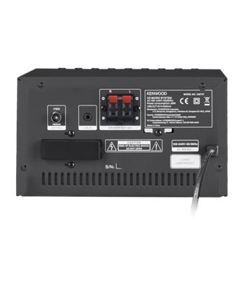Kenwood M-7000S-B smart micro HiFi system, sort