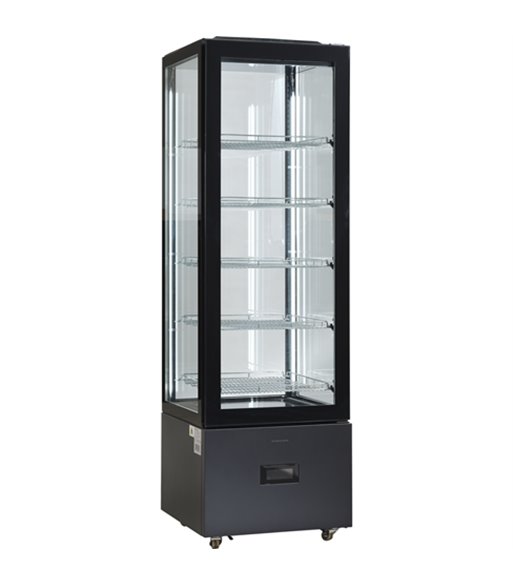 Scandomestic DC402BB displaykøleskab