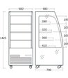 Scandomestic OFC60B kølemontre