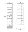 Scandomestic DFC159BD displayfryser