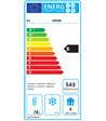 Gram Professionel GR200 G S R 1W1WW glasdørskøleskab compact