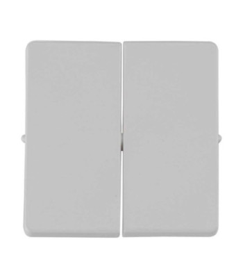 FUGA tangent afbryder dobbelt grå