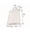 Franke Smart Deco 3.350.528.005 vægmonteret emhætte