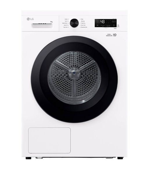 LG RHX1009NWK kondenstørretumbler m/varmepumpe