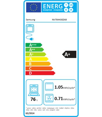 Samsung NV7B4430ZAB/U1 ovn til indbygning