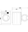 Whirlpool WSD 106M WB EE kondenstørretumbler med varmepumpe