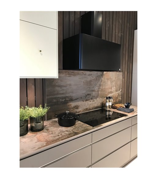 RørosHetta Titan Sense 90 x 43 m/kanal væghængt emhætte