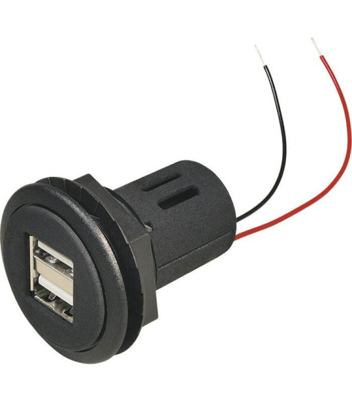USB udtag 2 USB 8-24v 2 x 2500 ma