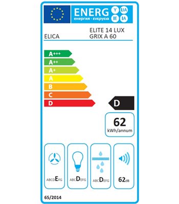 Eico 2382 Elite 14 LUX 60 X skabsintegreret emhætte