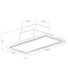 Eico 6365 Skydome 100 H30 loftintegreret emhætte