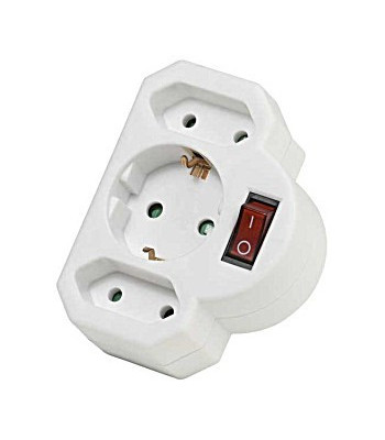 Vivanco As 3W - Stikdåse