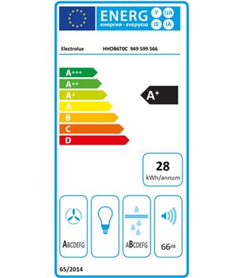 Electrolux HHOB6T0C kogeplade med indbygget emhætte