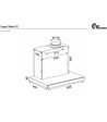 Thermex 520.19.1108.2 Super Silent GT 60cm skabsintegreret e
