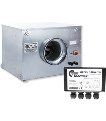 Thermex 225.34.3721.2 CAB-200, EC loftmotor, inkl AC/DC konv