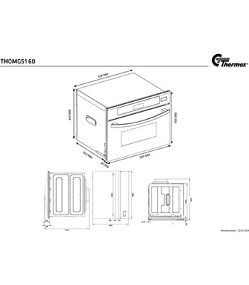 Thermex 905.21.2000.2 THOMGS1 60 kombiovn