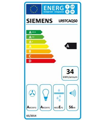 Siemens LR97CAQ50 loftintegreret emhætte