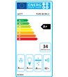 Witt Pure 80 BN-2 skråtstillet emhætte