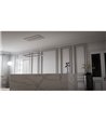 Witt Marble Matte Black loftintegreret emhætte med lampe