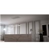 Witt Marble White loftintegreret emhætte med lampe