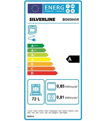 Silverline BO 6504 SR ovn til indbygning
