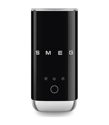 Smeg MFF02BLEU mini mælkeskummer sort