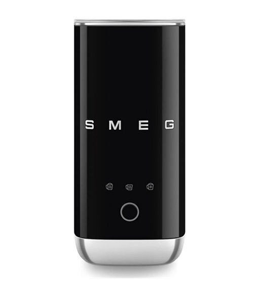 Smeg MFF02BLEU mini mælkeskummer sort