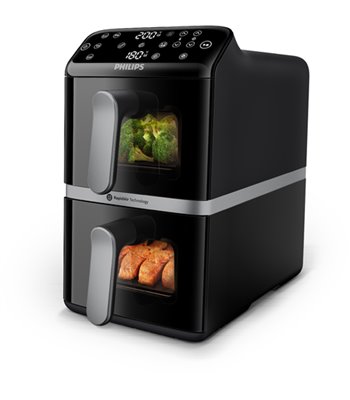 Philips NA461/00 stacked dual basket airfryer