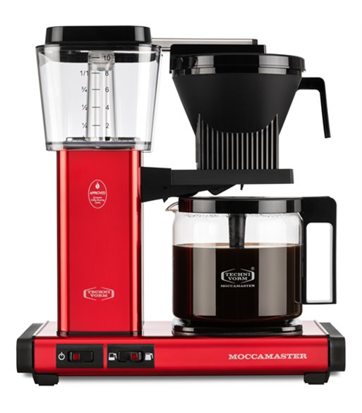 Moccamaster Optio red metallic