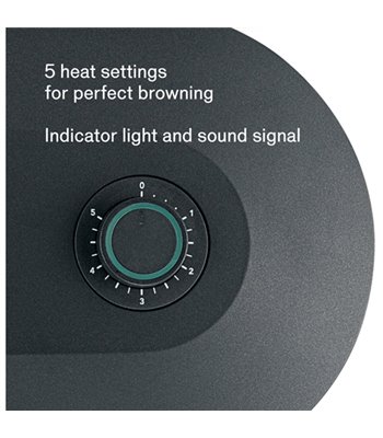 Wilfa WM5DB-200P Joy double vaffeljern