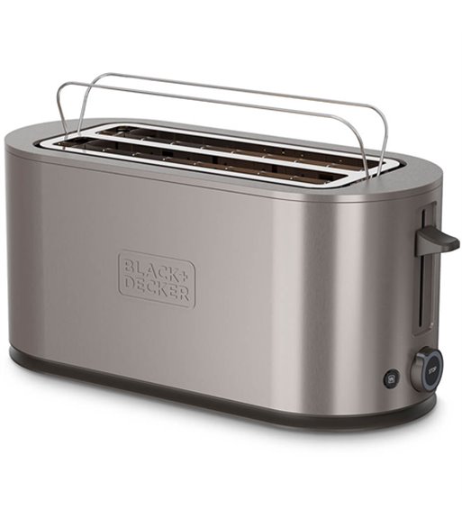 BLACK+DECKER Toaster 2 Long Slot brødrister