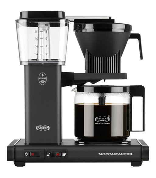 Moccamaster Optio kaffemaskine matt black