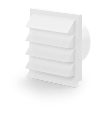 Eico 5686 facaderist Ø150 hvid