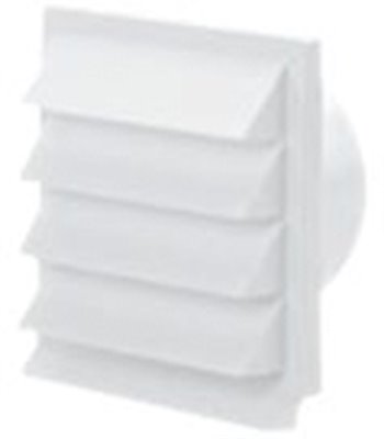 Eico 5686 facaderist Ø150 hvid