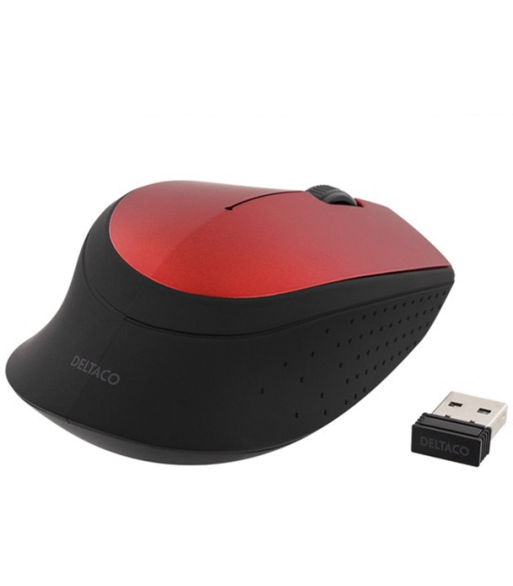 DELTACO TRÅDLÖS OPTISK MUS 2