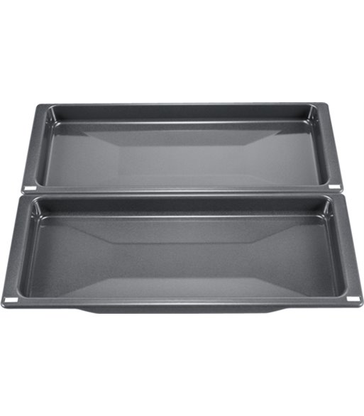 Bosch HEZ530000 2 halve bageplader emaljeret