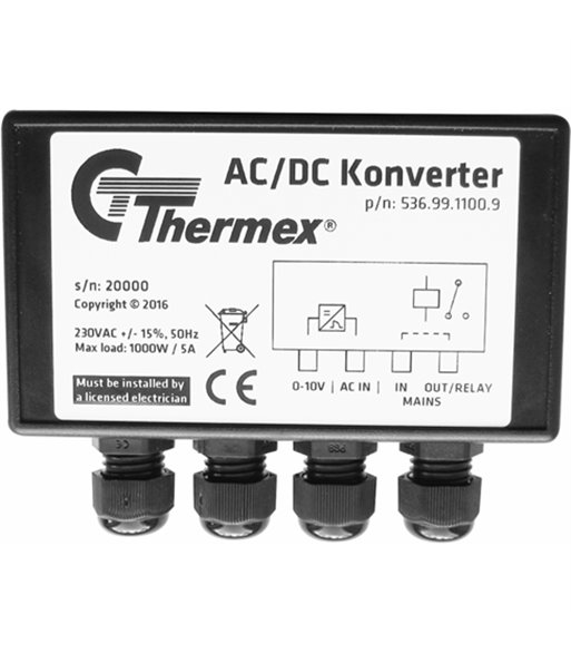 Thermex 536.99.1100.9 AC/DC konverter