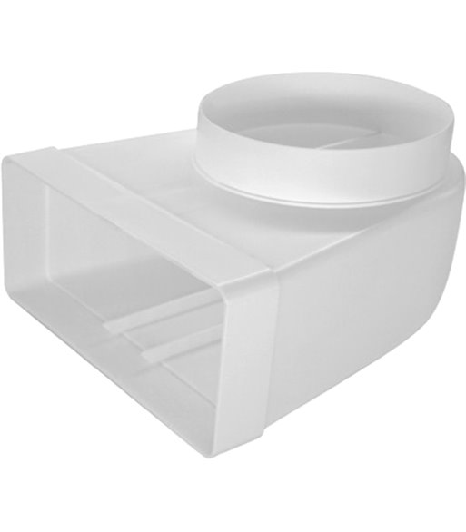 Thermex 825.50.5961.9 bøjn. 220 x 90 - ø150mm - fladkanal me