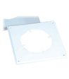Thermex 832.49.1651.9 fremex dækplade 165x165mm ø80/100 hvid