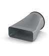 Thermex 825.60.4011.9 overgang 216x83 mm til Ø150(metal)