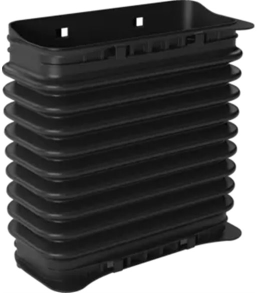 Siemens HZ9VDSS2 adapter flex til VL 200 Ø 150 flad