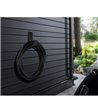 Deltaco EV-5115 Cable hook SS304, stainless steel black