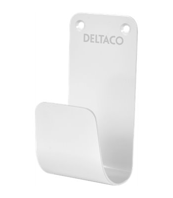 Deltaco EV-5116 Cable hook SS304, stainless steel white